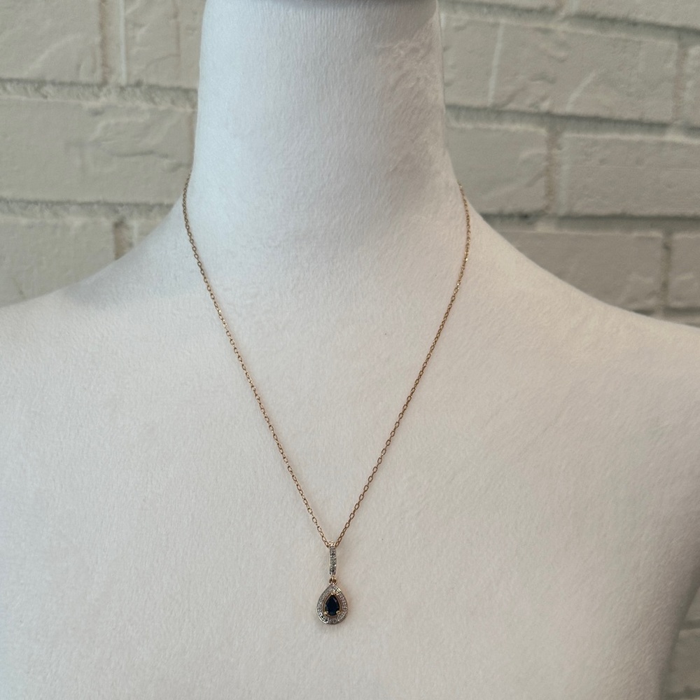 Fashion Jewelry Teardrop Pendant Necklace